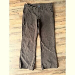 Vintage Y2K Patagonia Pants Brown Hemp Relaxed Fit Gorpcore Womens 12